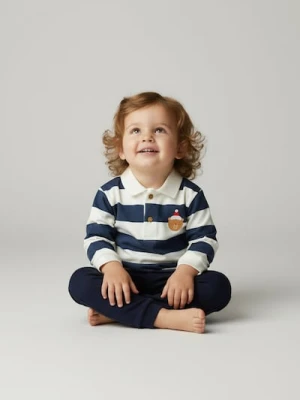 Sinsay - Koszulka z długimi rękawami - kremowy