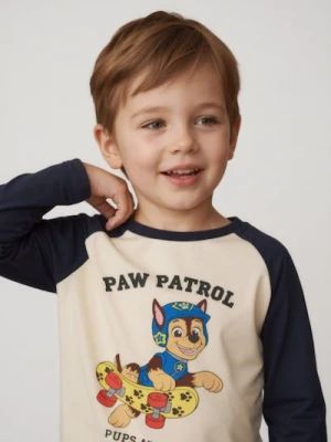 Zdjęcie produktu Sinsay - Koszulka z długimi rękawami PAW Patrol - kremowy