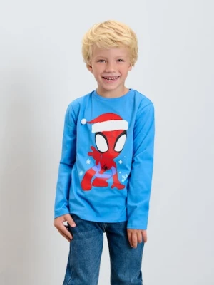 Sinsay - Koszulka z długimi rękawami Spidey & His Amazing Friends - niebieski