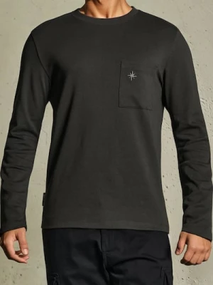 Sinsay - Koszulka z długimi rękawami - zielony