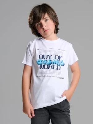 Sinsay - Koszulka z krótkim rękawem - biały