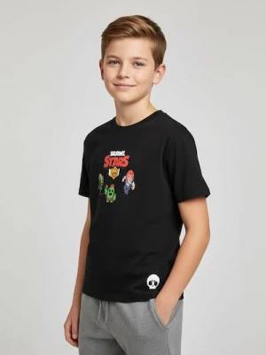 Sinsay - Koszulka z krótkim rękawem Brawl Stars - czarny