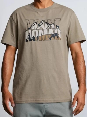 Sinsay - Koszulka z krótkim rękawem - brązowy