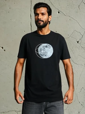 Sinsay - Koszulka z krótkim rękawem - czarny