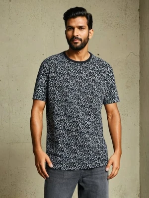 Sinsay - Koszulka z krótkim rękawem - czarny