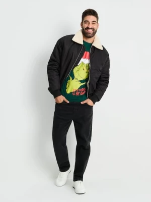 Sinsay - Koszulka z krótkim rękawem Grinch - zielony