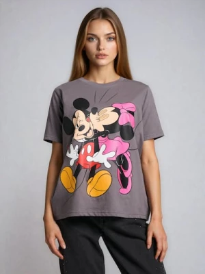 Zdjęcie produktu Sinsay - Koszulka z krótkim rękawem Mickey Mouse - szary