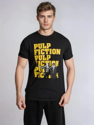 Sinsay - Koszulka z krótkim rękawem Pulp Fiction - czarny