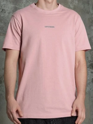 Sinsay - Koszulka z krótkim rękawem - różowy