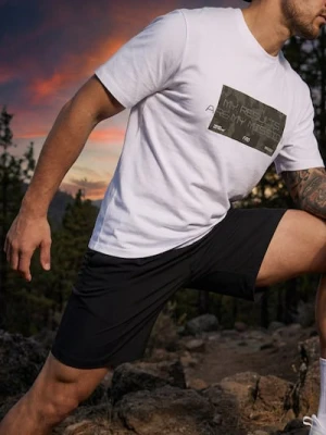 Zdjęcie produktu Sinsay - Koszulka z krótkim rękawem slim fit SNSY PERFORMANCE - biały
