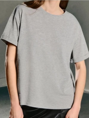 Sinsay - Koszulka z krótkim rękawem - szary