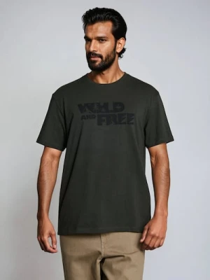 Sinsay - Koszulka z krótkim rękawem - zielony