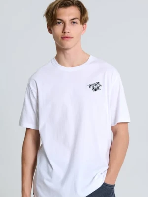 Sinsay - Koszulka z krótkimi rękawami Teenage Mutant Ninja Turtles - biały