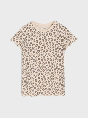 Sinsay - Koszulka z motywem zwierzęcym - beżowy