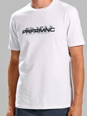 Sinsay - Koszulka z nadrukiem - biały