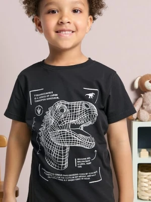 Sinsay - Koszulka z nadrukiem - czarny