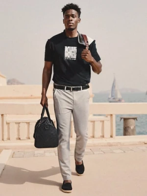 Sinsay - Koszulka z nadrukiem - czarny