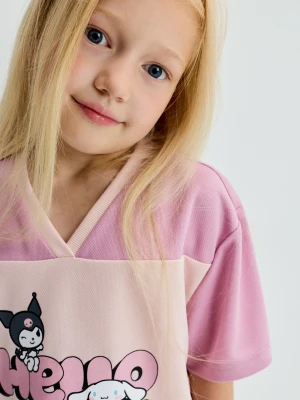 Sinsay - Koszulka z nadrukiem Hello Kitty and Friends - wielobarwny