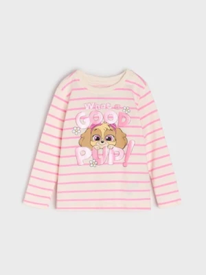 Sinsay - Koszulka z nadrukiem PAW Patrol - kremowy