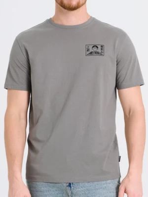 Zdjęcie produktu Sinsay - Koszulka z nadrukiem SmileyWorld® - szary