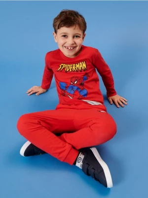 Sinsay - Koszulka z nadrukiem Spiderman - czerwony