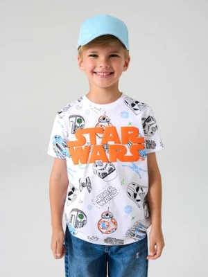 Sinsay - Koszulka z nadrukiem Star Wars - biały