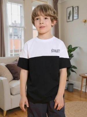 Sinsay - Koszulka z napisem - wielobarwny