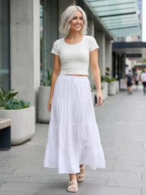 Sinsay - Koszulka ze wzorem all over - wielobarwny