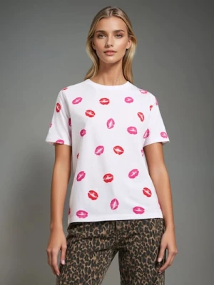 Sinsay - Koszulka ze wzorem - wielobarwny