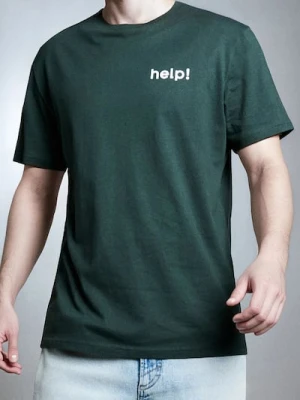 Sinsay - MEN`S T-SHIRT - zielony