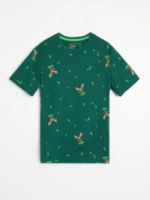 Sinsay - Koszulka - zielony