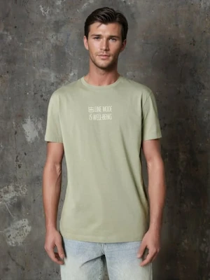 Sinsay - Koszulka - zielony