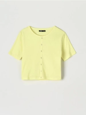 Sinsay - Koszulka - żółty