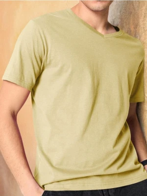 Sinsay - Koszulka - żółty