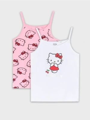 Sinsay - Koszulki 2 pack Hello Kitty - biały