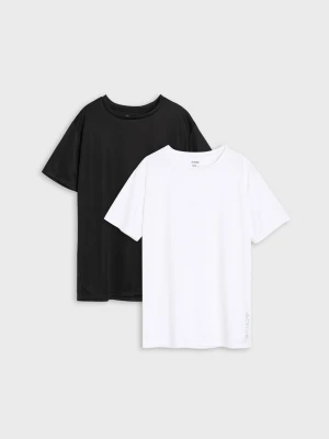 Sinsay - Koszulki sportowe 2 pack Active - wielobarwny