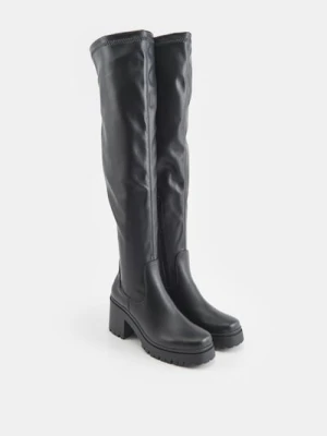 Sinsay - Kozaki - czarny