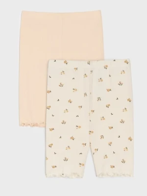 Sinsay - Krótkie legginsy 2 pack - wielobarwny