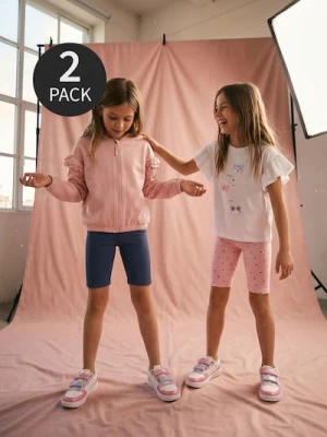 Sinsay - Krótkie legginsy 2 pack - wielobarwny