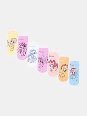 Sinsay - Krótkie skarpetki z dniami tygodnia My LIttle Pony 7 pack - wielobarwny