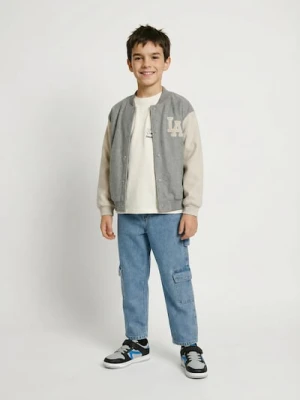 Sinsay - Kurtka bejsbolówka - szary