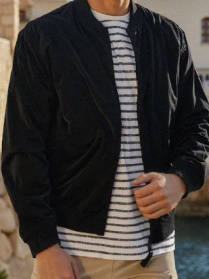 Sinsay - Kurtka bomberka - czarny