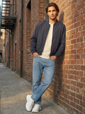 Sinsay - Kurtka bomberka - granatowy