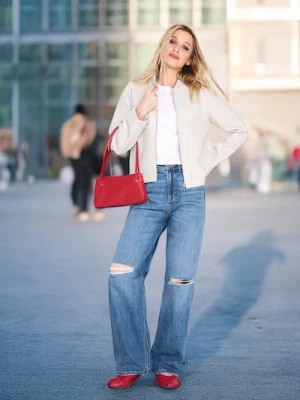 Sinsay - Kurtka bomberka - szary