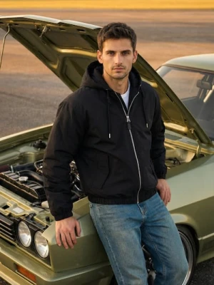 Sinsay - Kurtka bomberka z ociepleniem - czarny