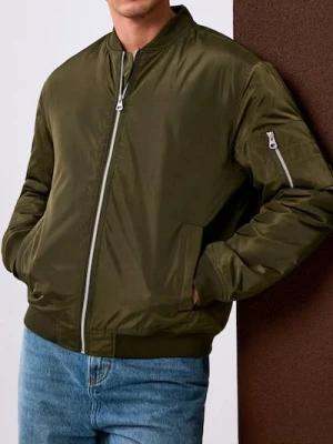 Sinsay - Kurtka bomberka z ociepleniem - khaki