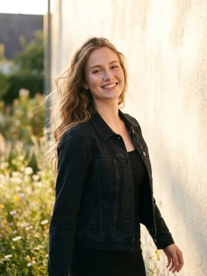 Sinsay - Kurtka jeansowa - czarny