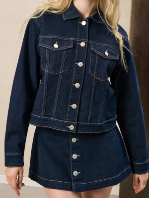 Sinsay - Kurtka jeansowa - niebieski