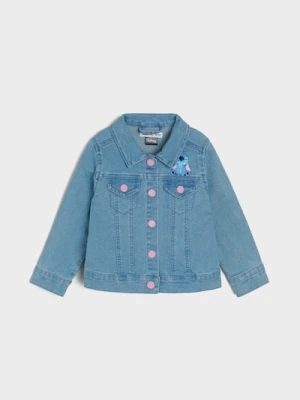 Zdjęcie produktu Sinsay - Kurtka jeansowa Stitch - niebieski