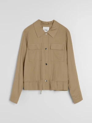 Sinsay - Kurtka koszulowa - beżowy